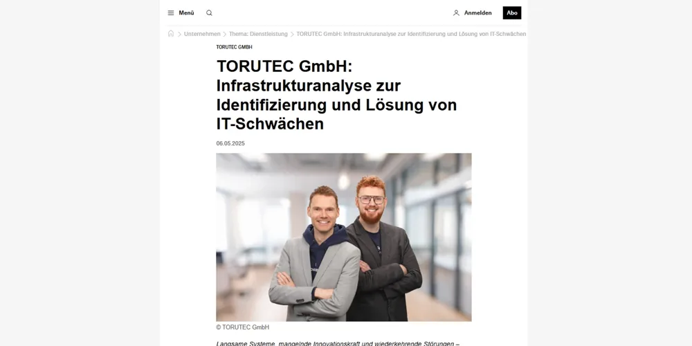 Artikel bei Handelsblatt